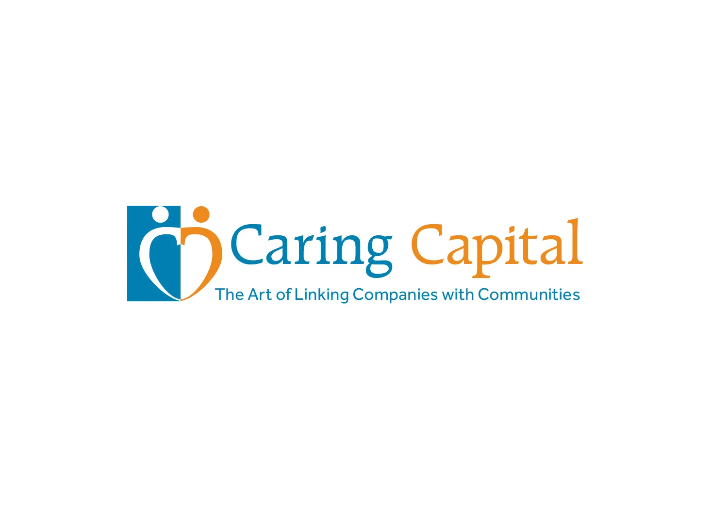  Caring Capital asked us to create a logo to visually represent their mission. They empower employees to collaborate as they create useful gifts that have an instant impact on neighbors in need. The graphic element emphasis that connection. 