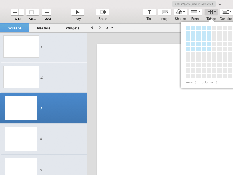 iRise UI/UX