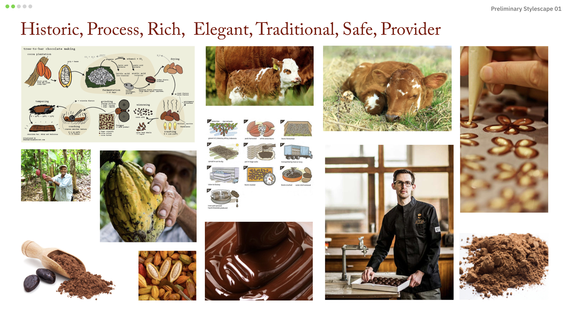 Chocolate Company Stylescape - Process Focused
