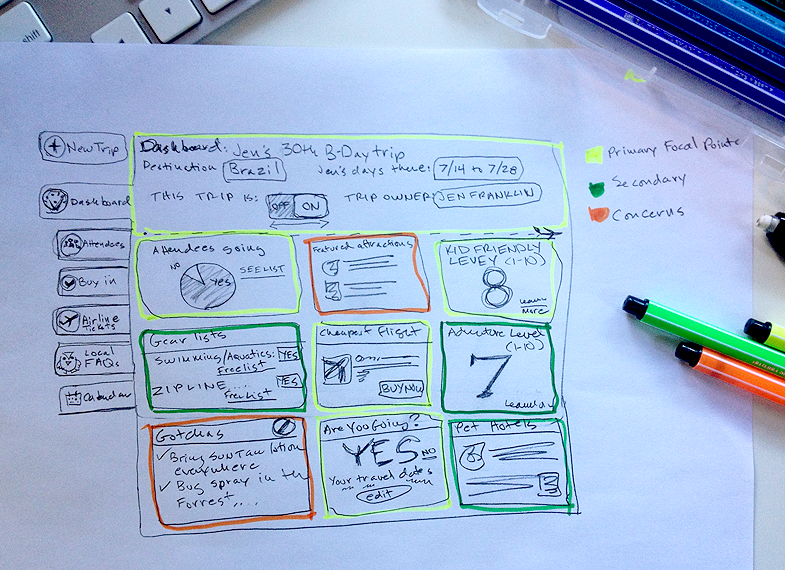 Quick Sketch Work (UI/UX)