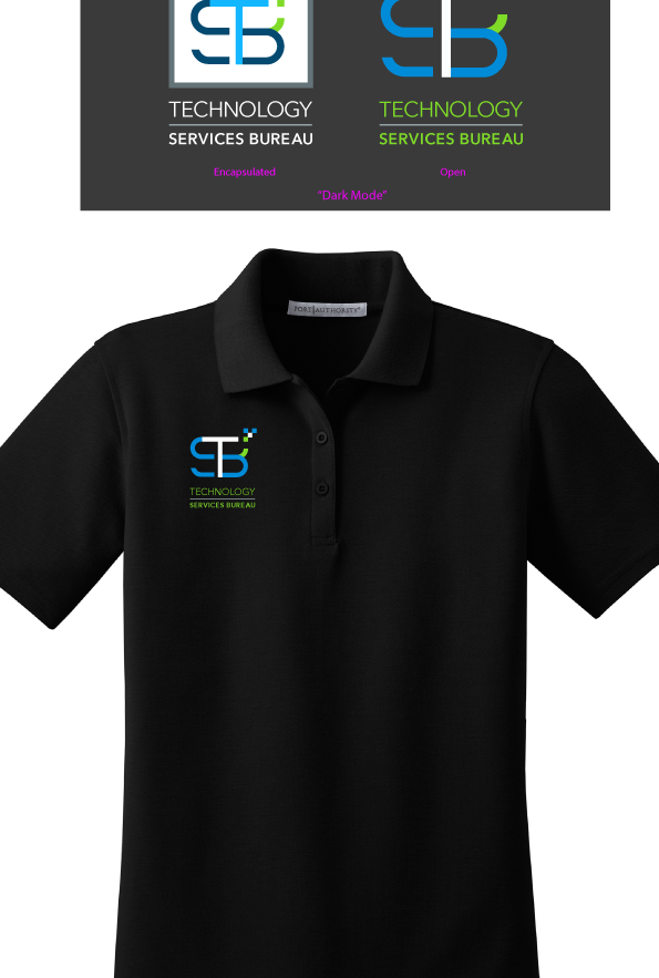 TSB Logo applied to polo shirt