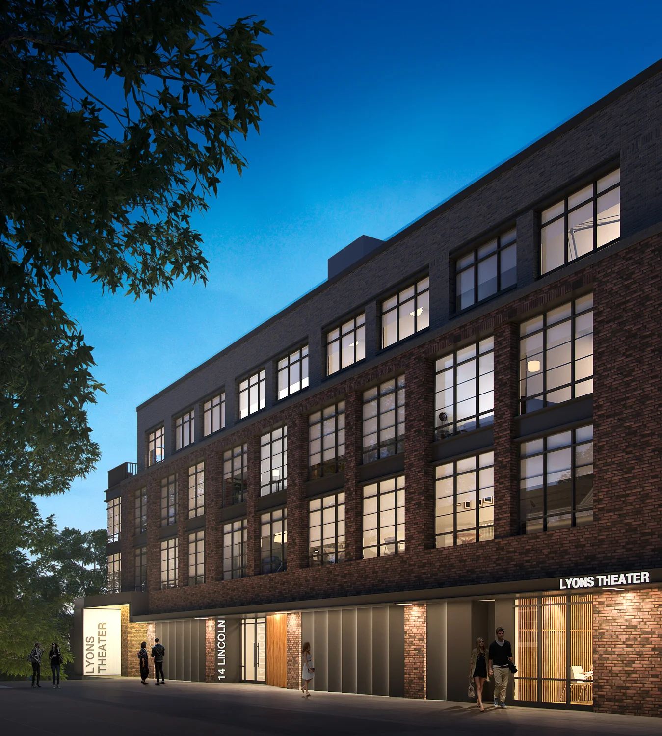  Madison, NJ  Situated within a classic transit village,   Saxum’s 14 Lincoln Place   is located directly across the street from the iconic Madison Train Station. At four-stories above grade and one parking level below grade, the design of the propos