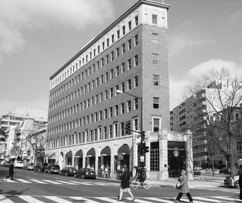 Exterior Building_1301-17-Connecticut_B&W.jpg