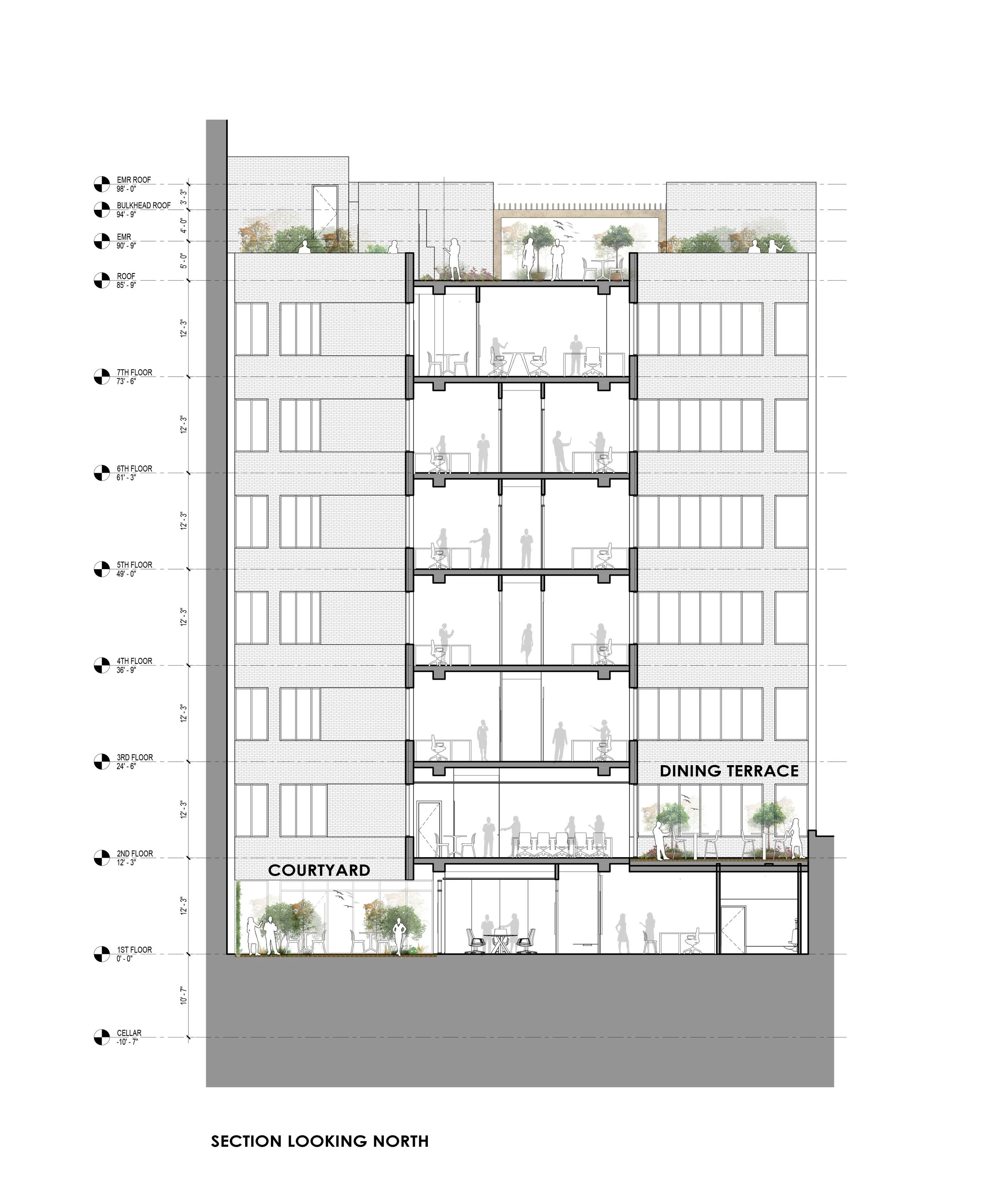  New York, NY  The new flagship location for HAB, a community bank which focuses on commercial real estate, repositions an existing, seven-story structure built in the late 1940’s. Gertler &amp; Wente worked closely with the Bank’s leadership team to