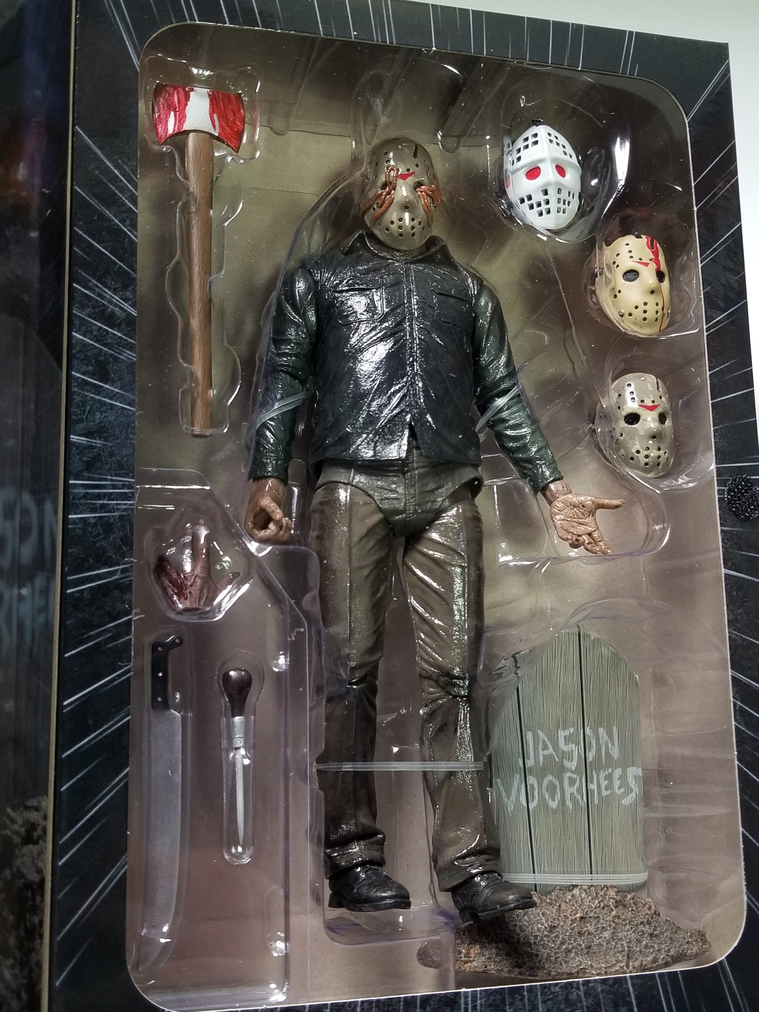 NECA Friday the 13th Jason Voorhees Ultimate Part 5 PVC Action Figure Toy  7 New