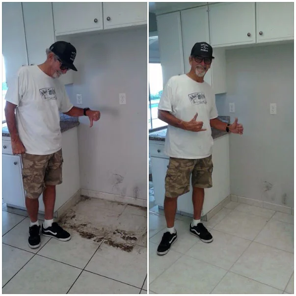 Ed had some tile issues in his rental property. Now he's a happy camper!