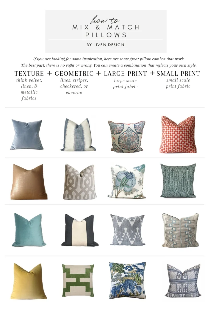 How to Mix &amp; Match Pillows 