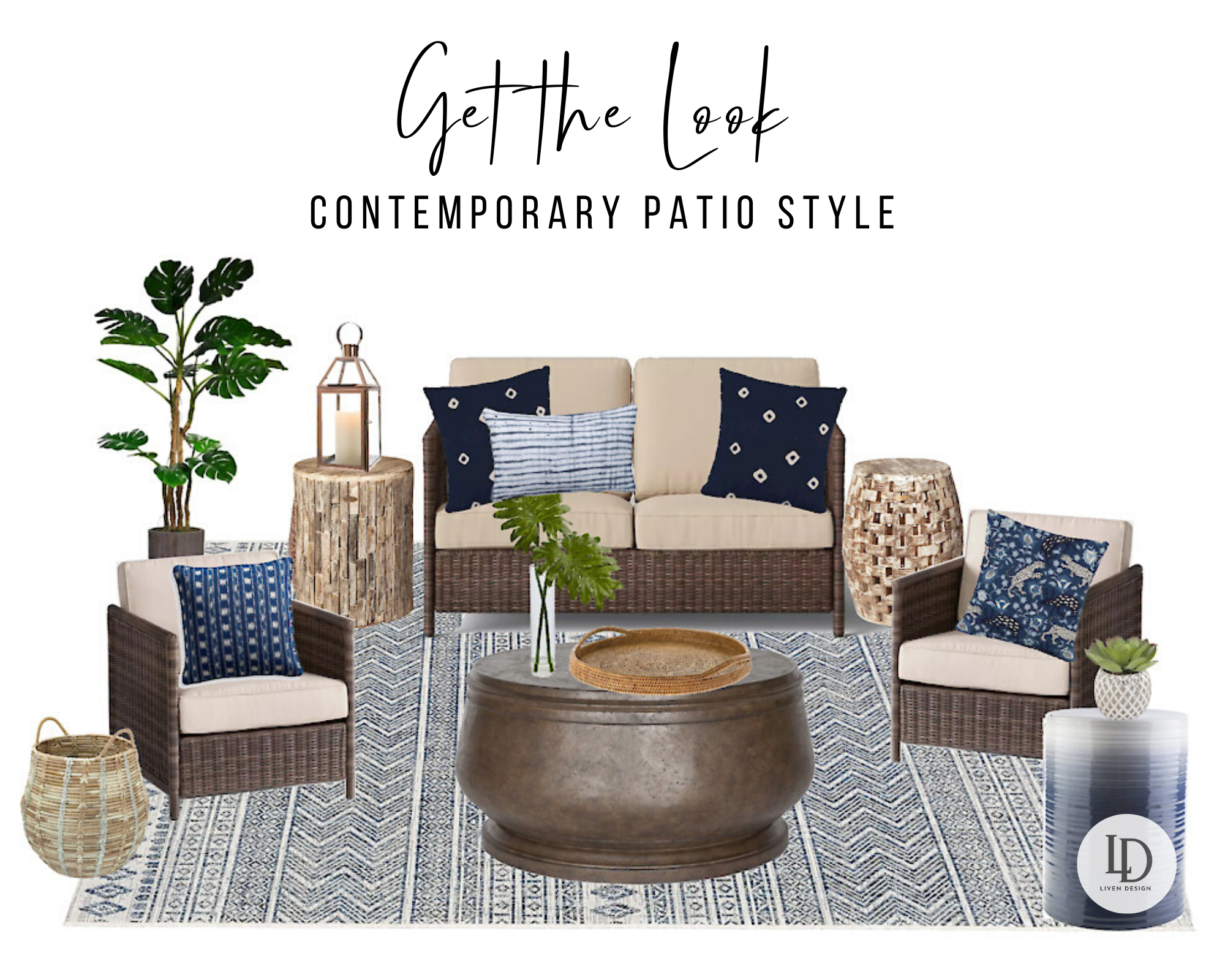 Get the Look : Contemporary Patio Style 