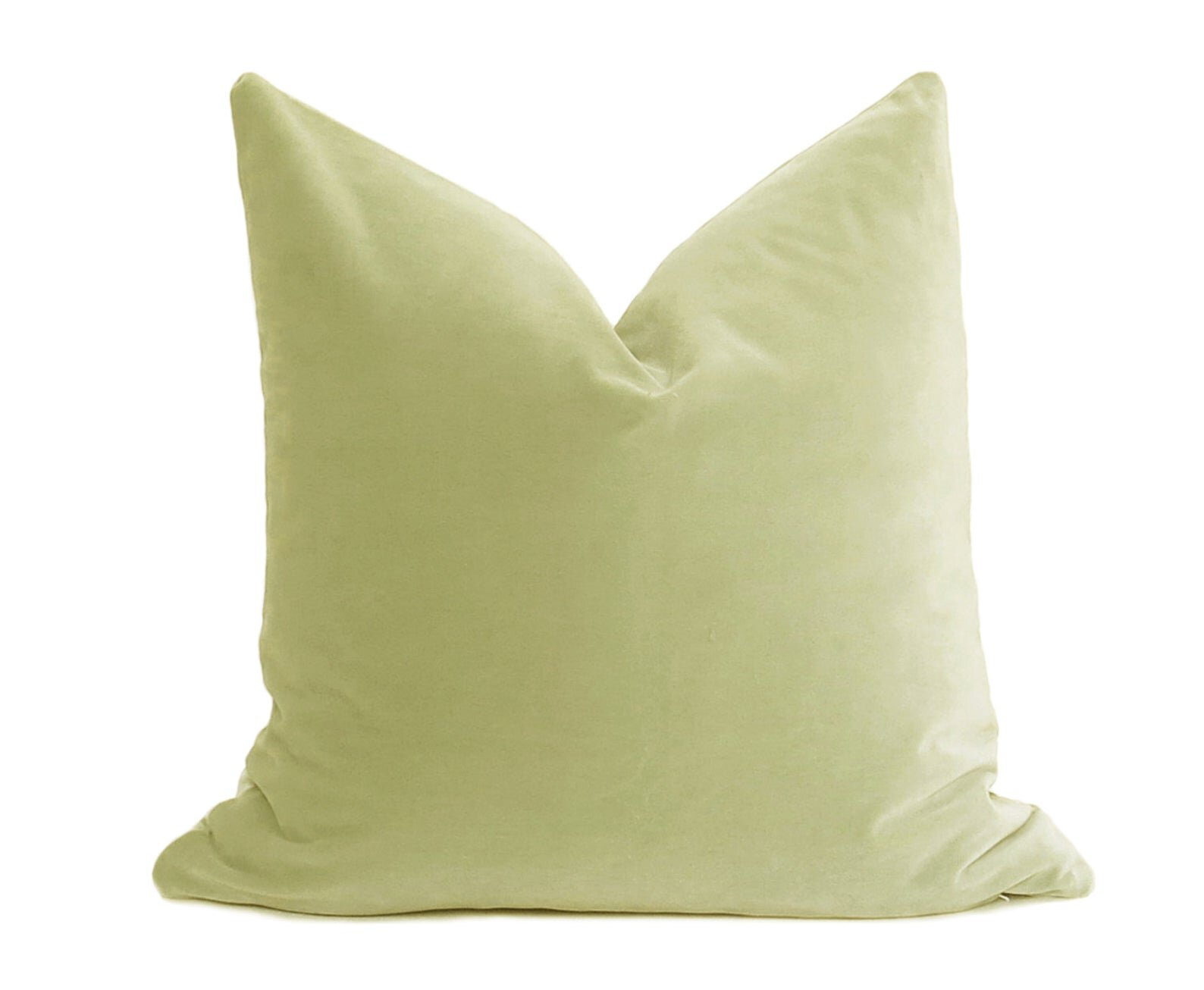 Pistachio Velvet Pillow Cover