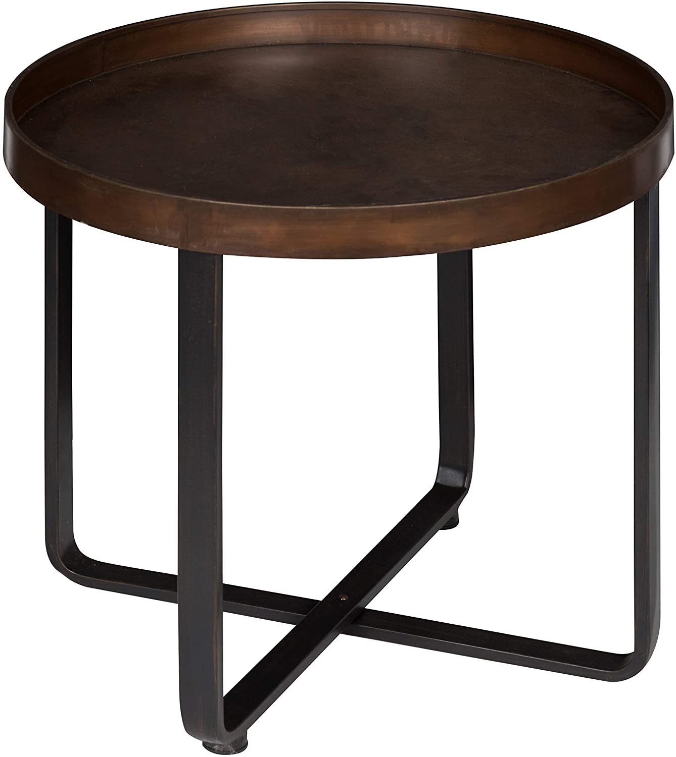 Round Metal Side Table