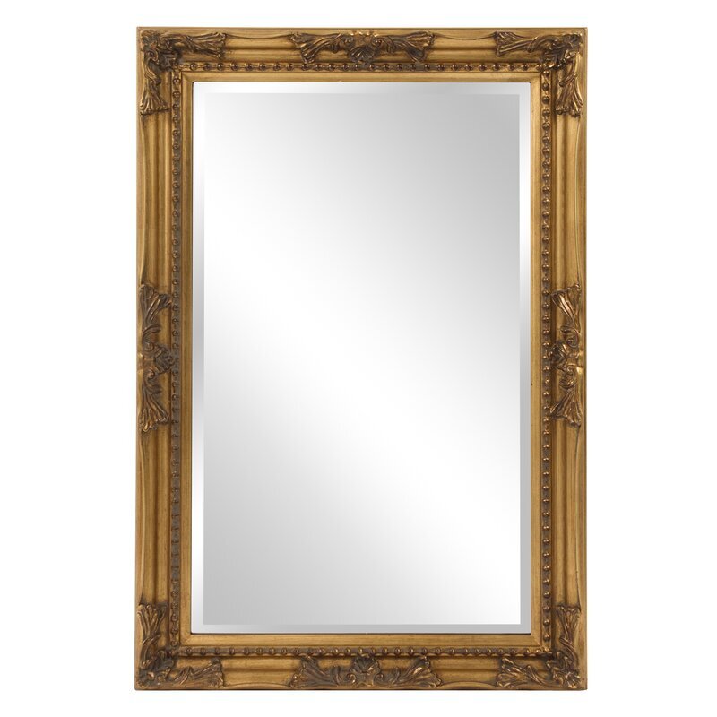 8/ TRADITIONAL BEVELED ACCENT MIRROR