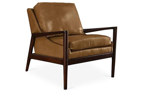 Caramel Leather Chair