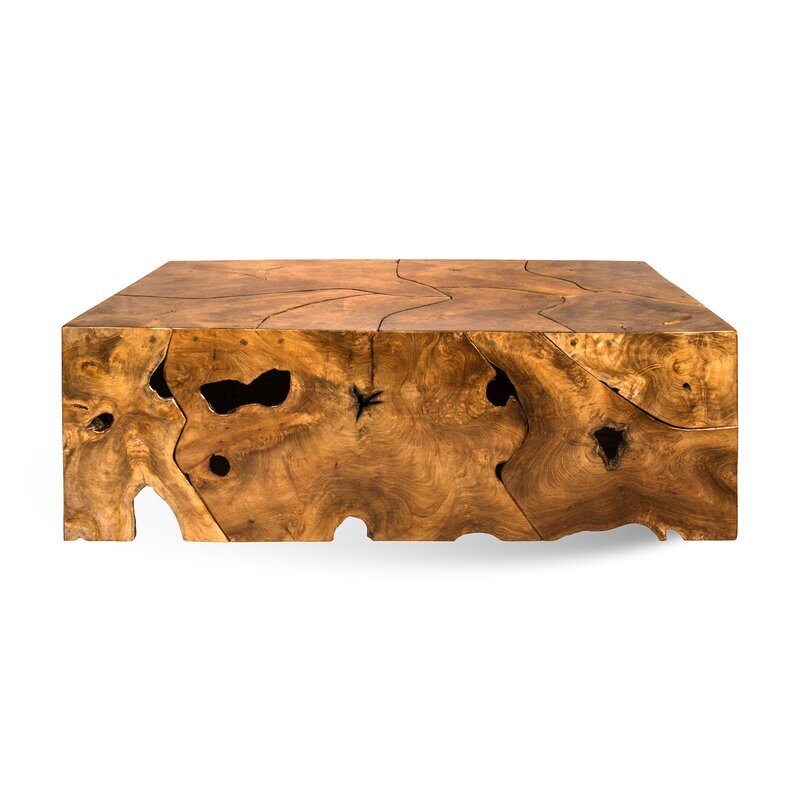 Slice Wood Coffee Table