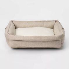 Roll Cuff Dog Bed