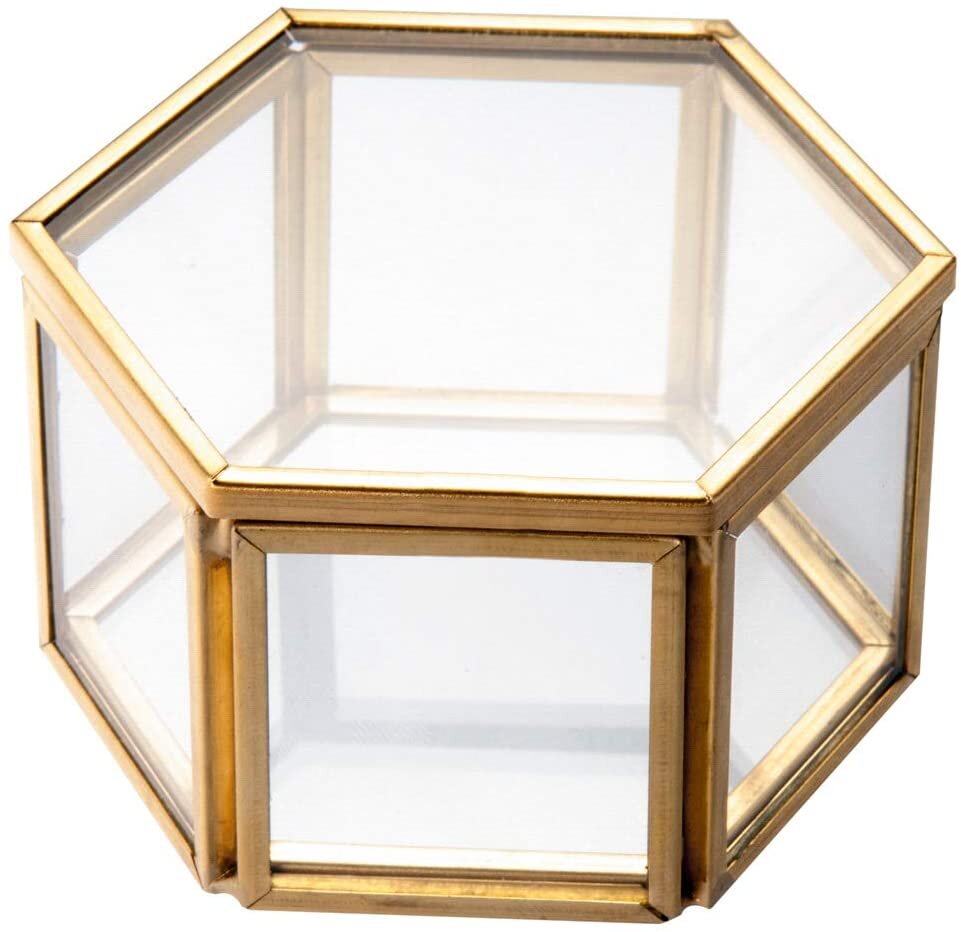 Glass Gold Display Box