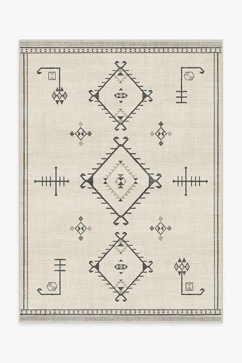 Damali Black &amp; White Rug