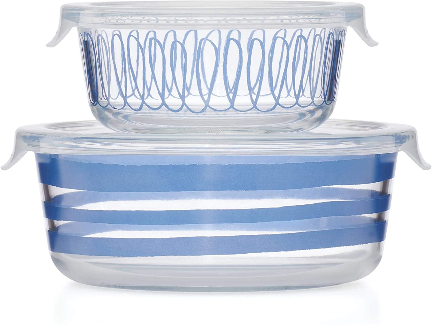 Blue Storage Bowl Set