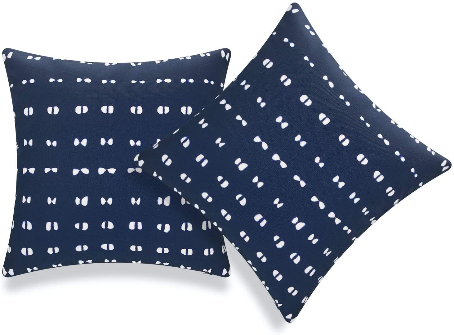 Indigo Shibori Pillow Set