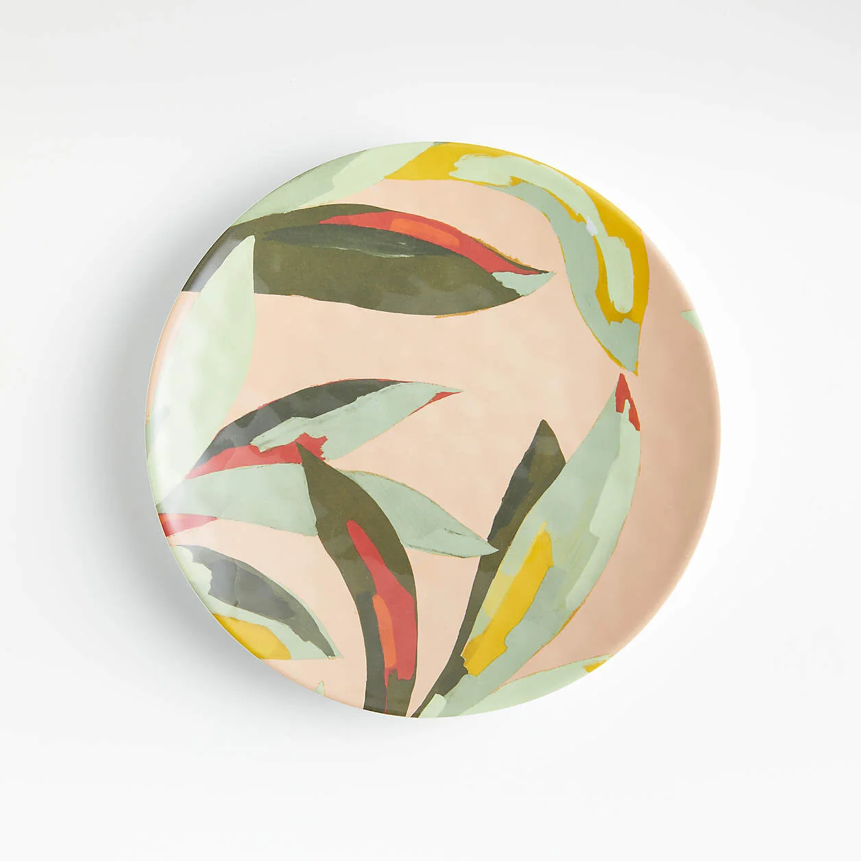 Palm Leaf Salad Plate