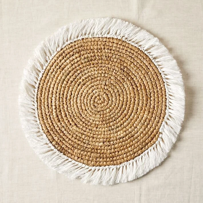 Woven Rattan Placemats