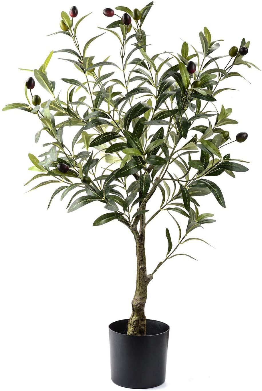 32 Inch Faux Olive Tree