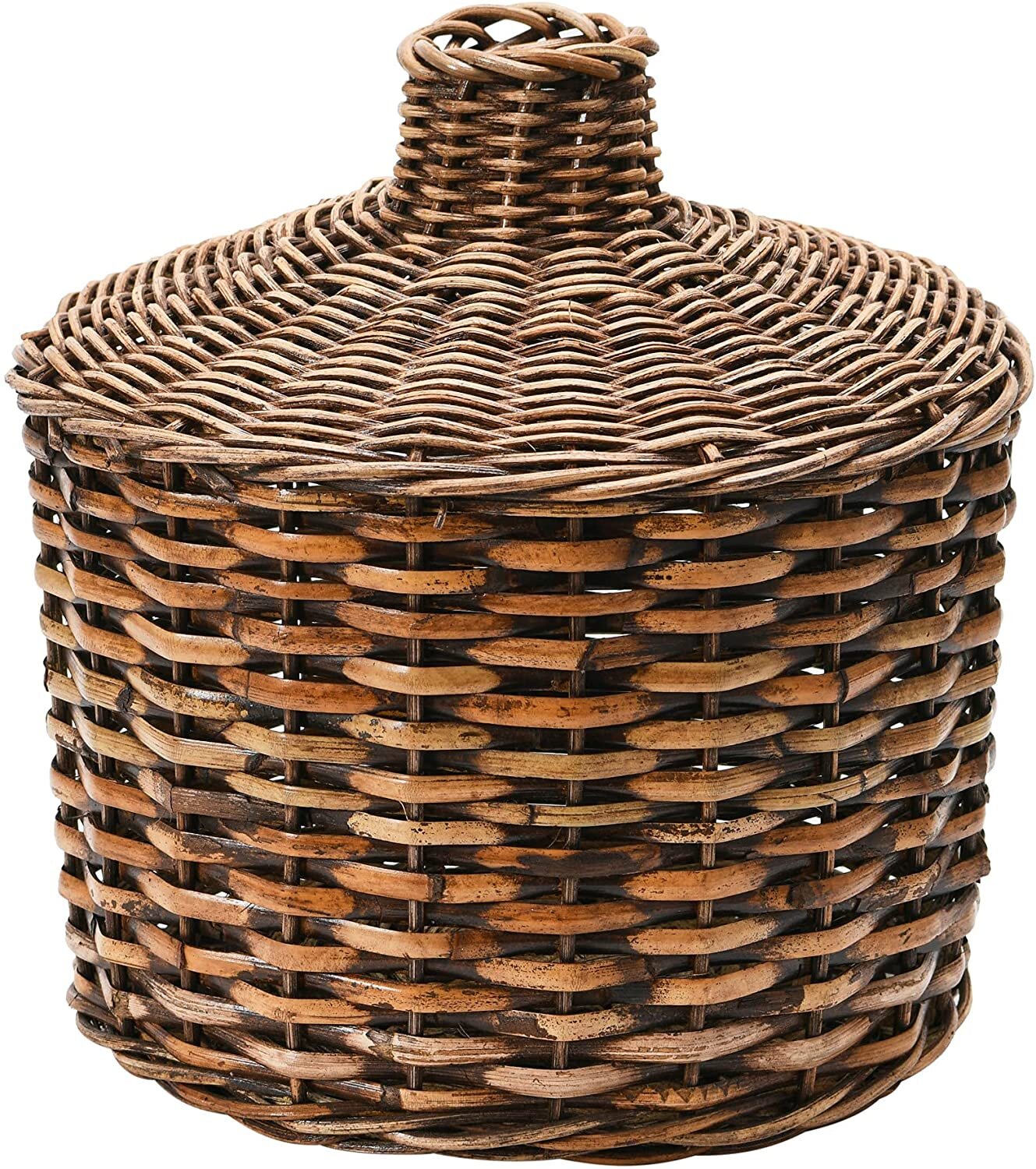Wicker &amp; Rattan Vase Basket