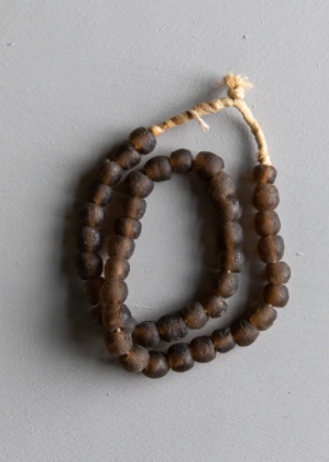 Found Sable Brown Beads
