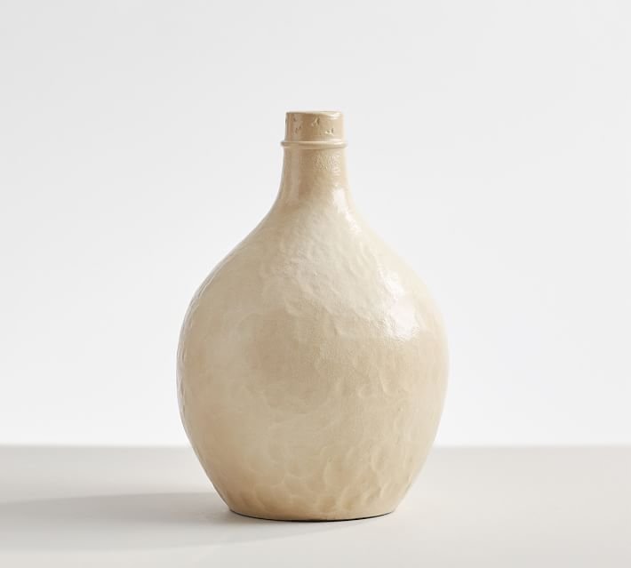 Taupe Bottle Vase