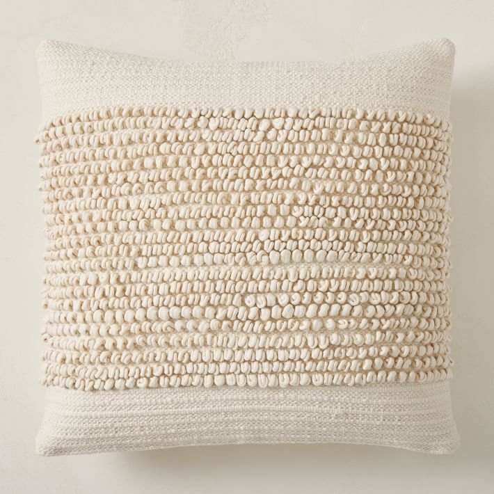 Banded Pillow Cover