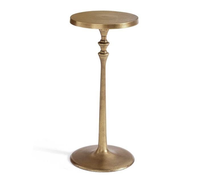 Round Metal Cocktail Table