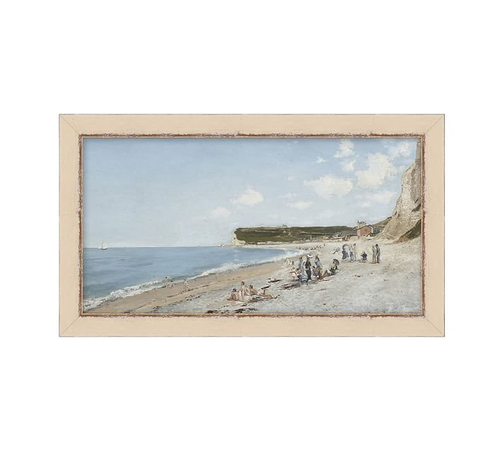 Seaside Holiday Framed Print