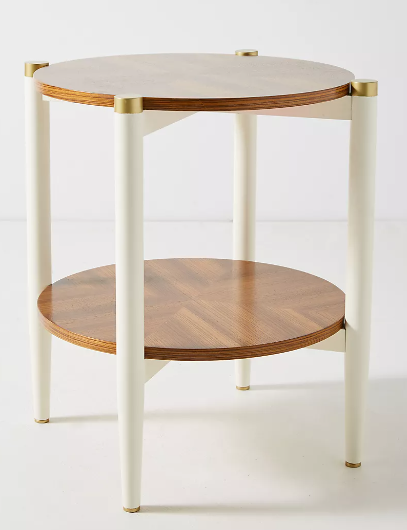 Geo-Marquetry Side Table