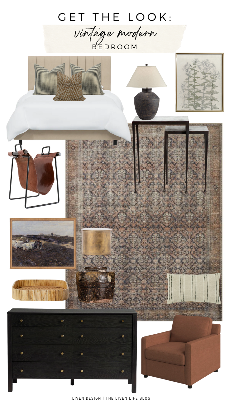 Get The Look: Vintage Modern Bedroom