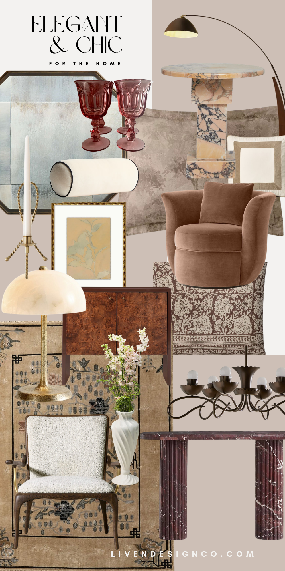 For The Home : Elegant &amp; Chic