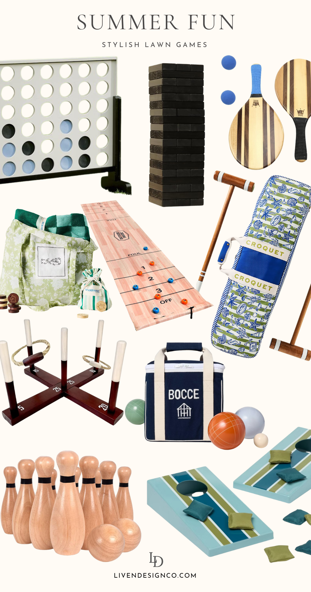 Summer Fun  |  Stylish Lawn Games