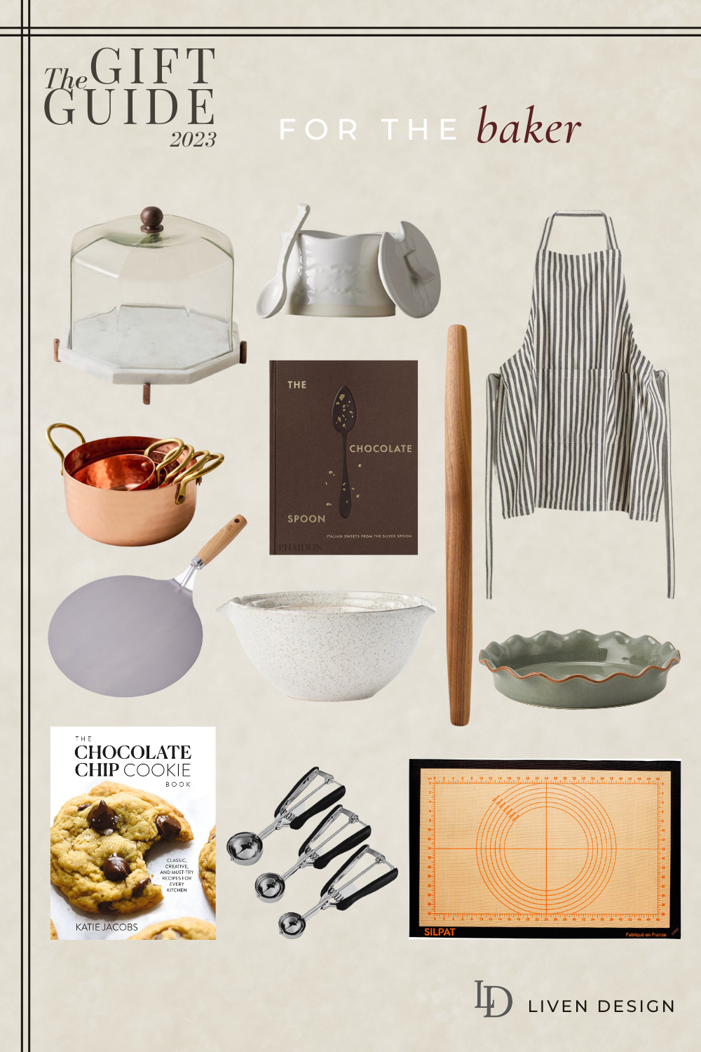 The Gift Guide 2023  Gifts for the Baker — LIVEN DESIGN