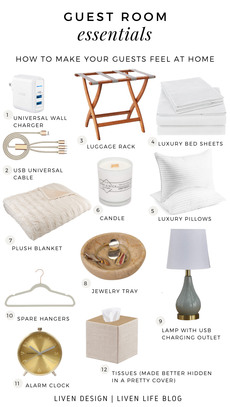 Guest Room Essentials: How To Create a Welcoming Space - TheArches