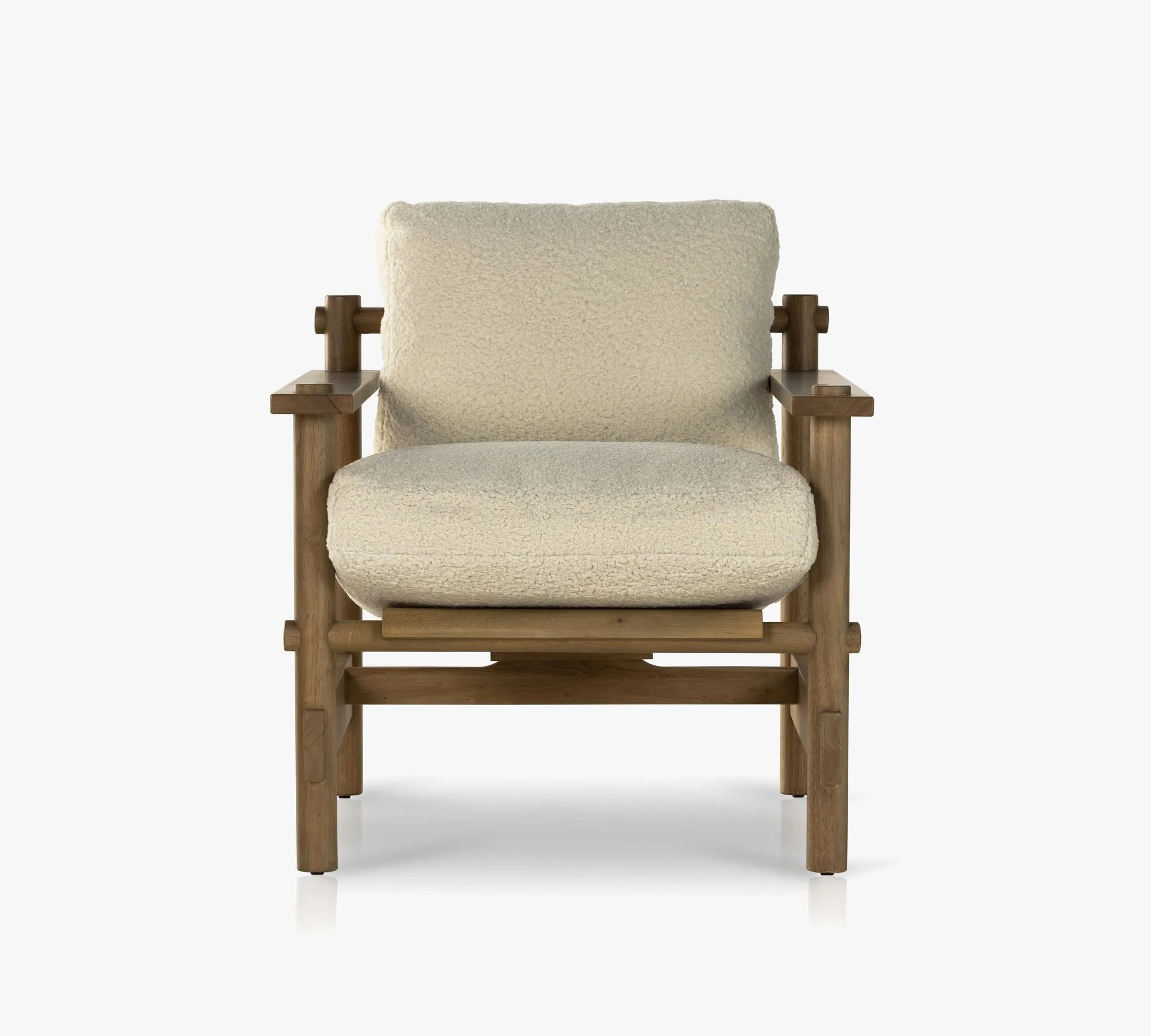 Top Picks For Upholstered Neutral Wood Armchairs — LIVEN DESIGN