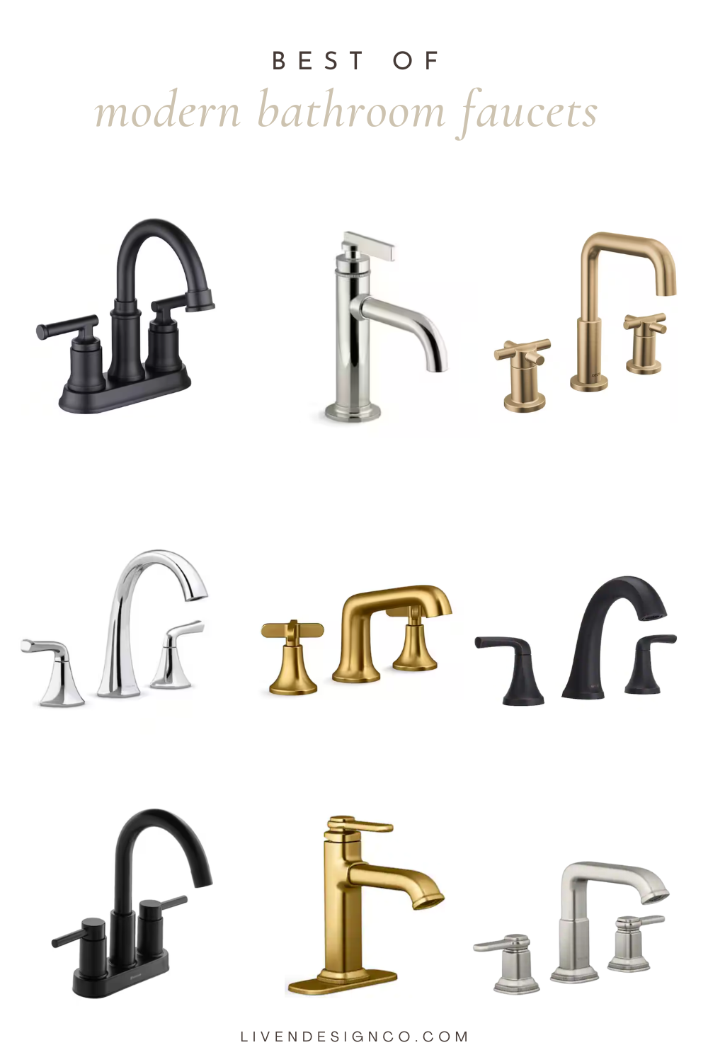 Best of Bathroom Faucets — LIVEN DESIGN