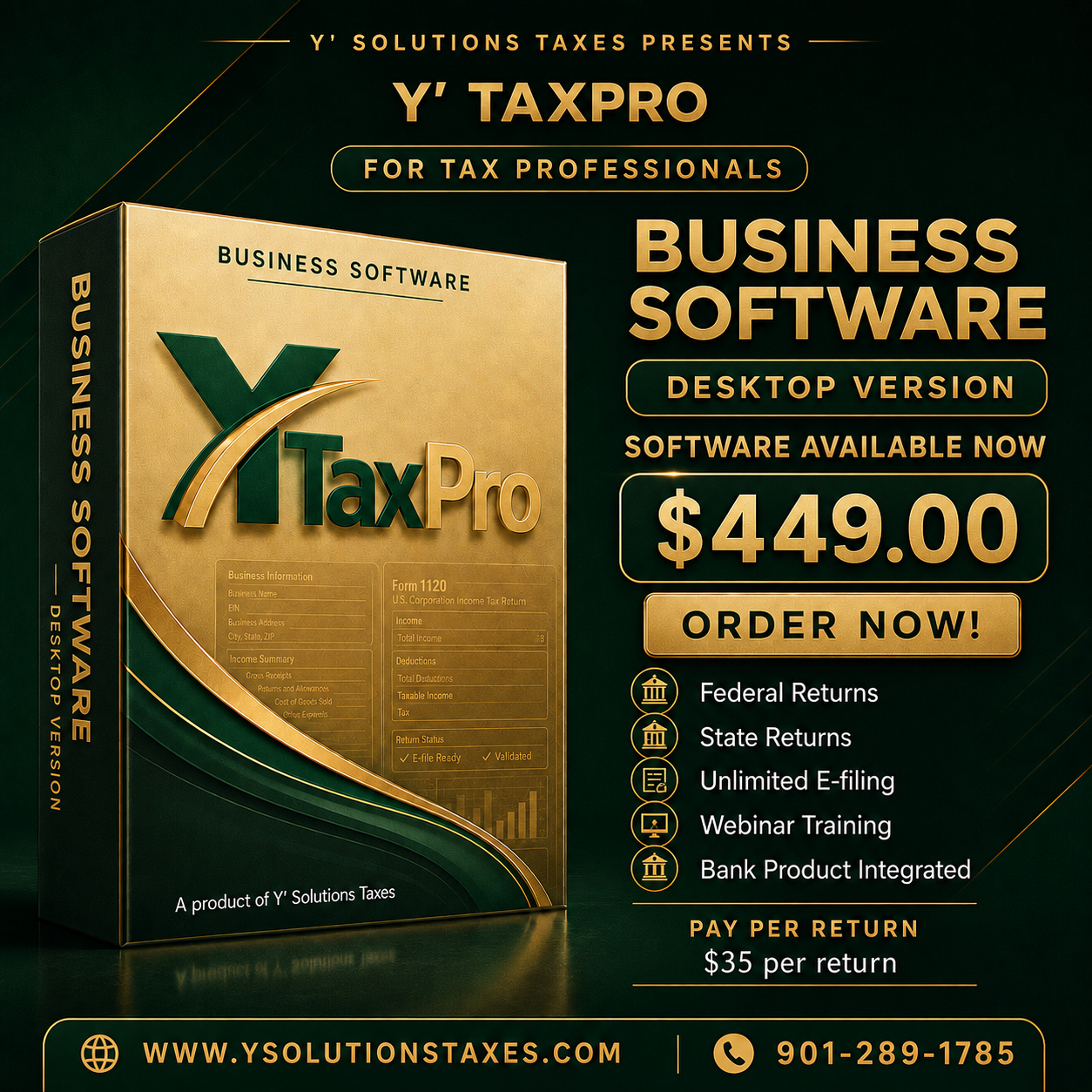 Business Tax Software 2026