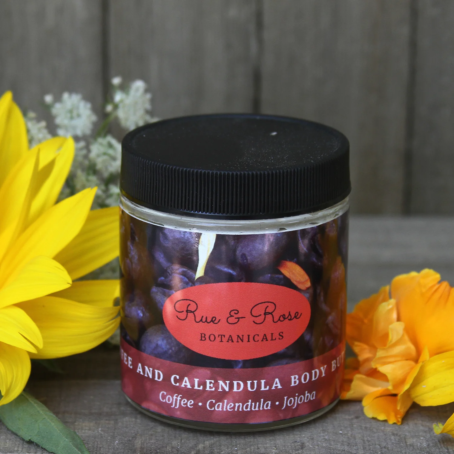 Organic Calendula Coffee Whipped Body Butter