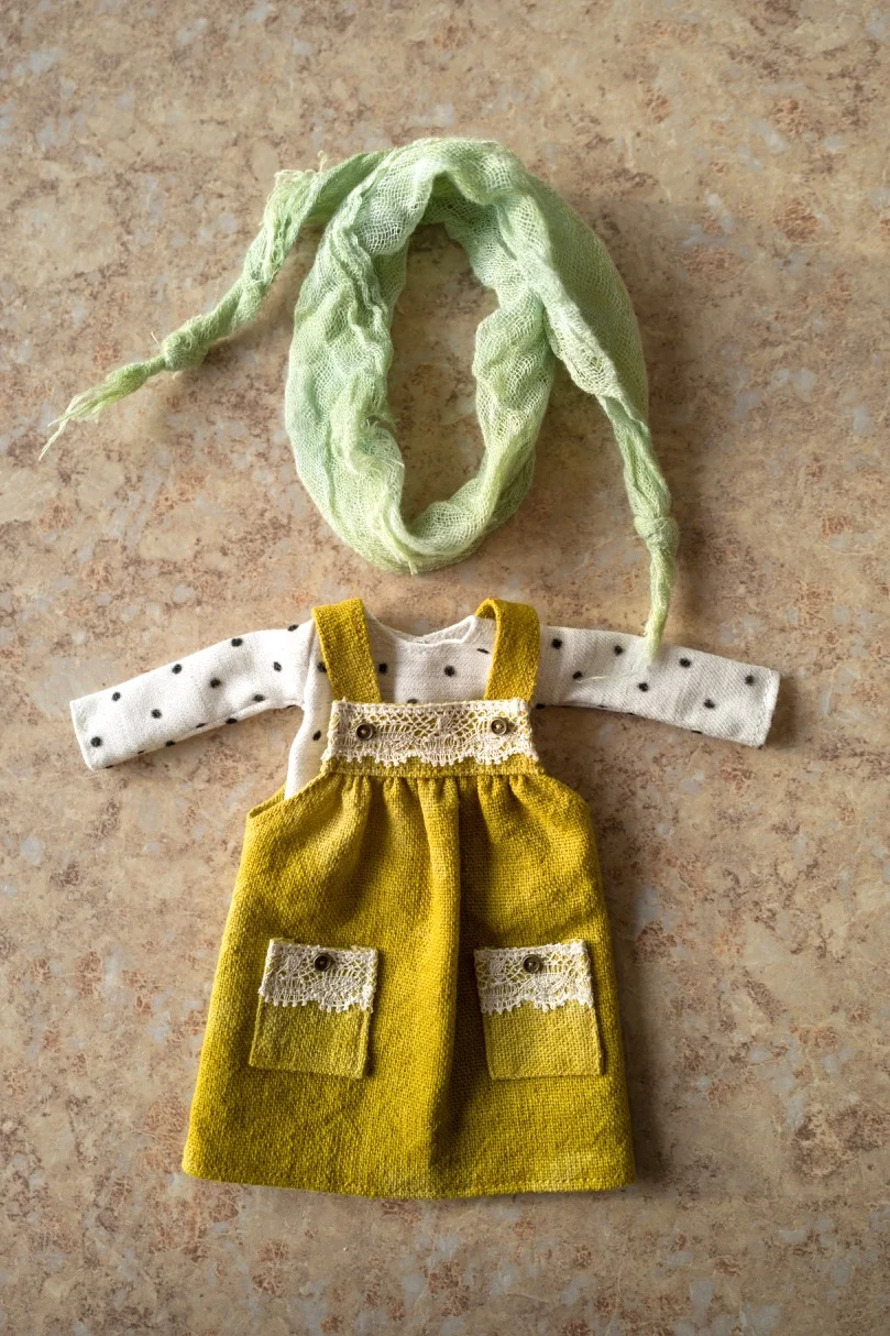 Three piece set- Mustard 