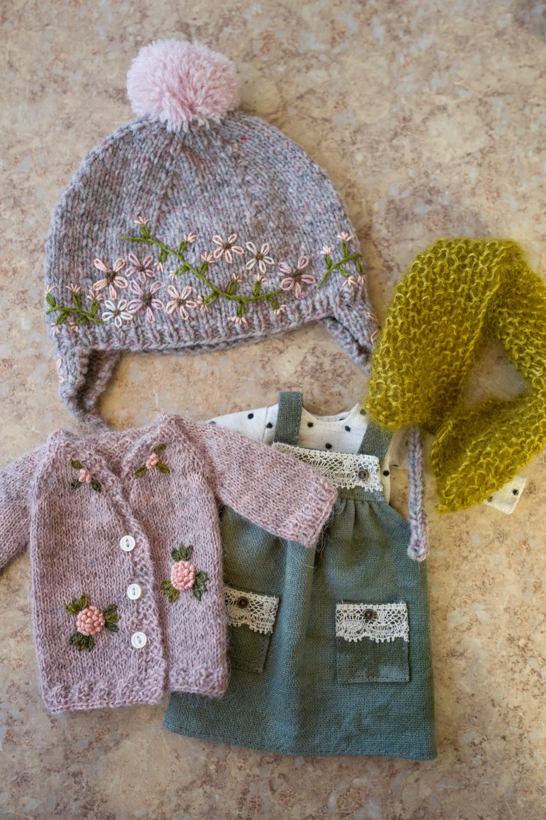 Five Piece Set- Pink