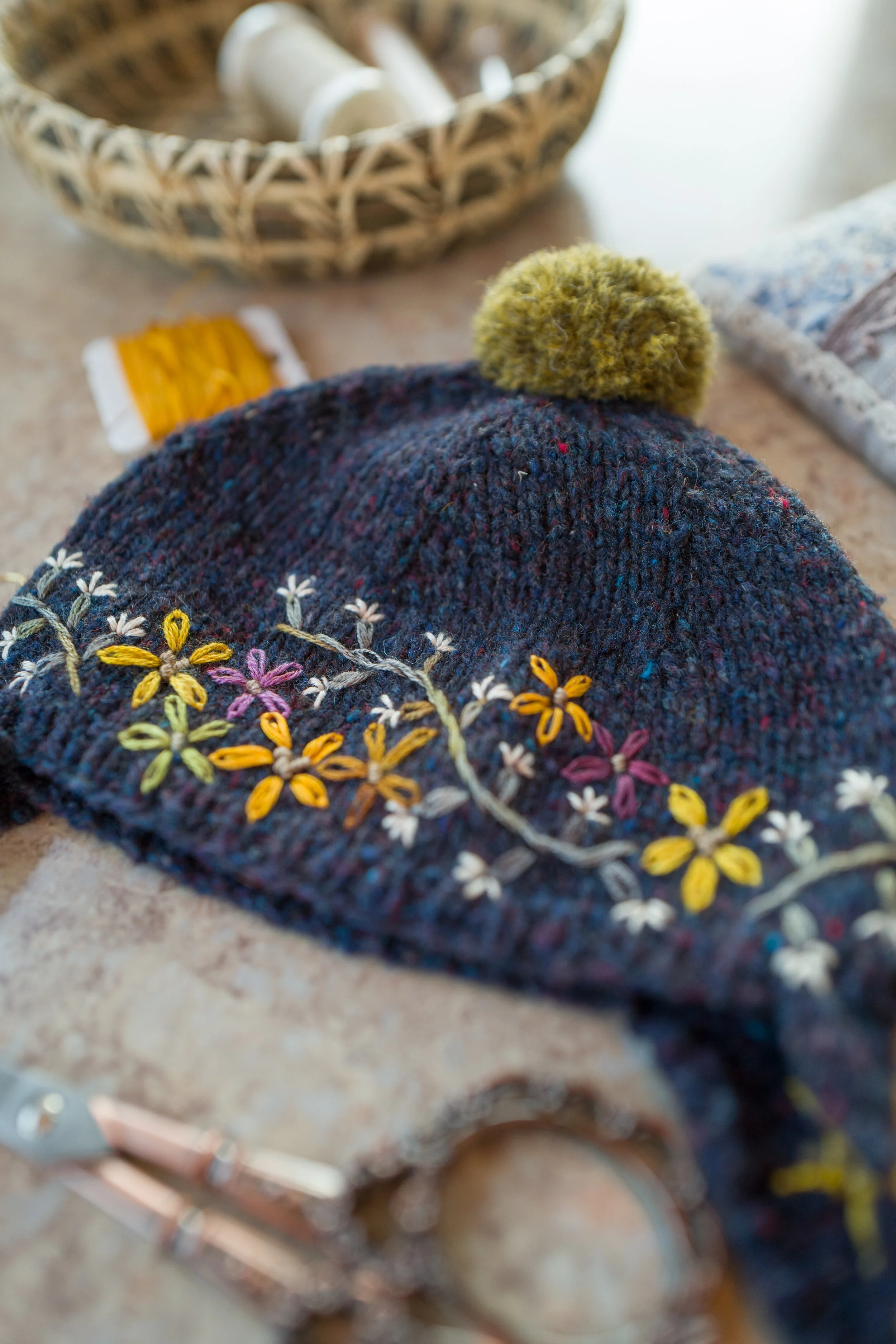 Blythe Hat- Midnight Blue 