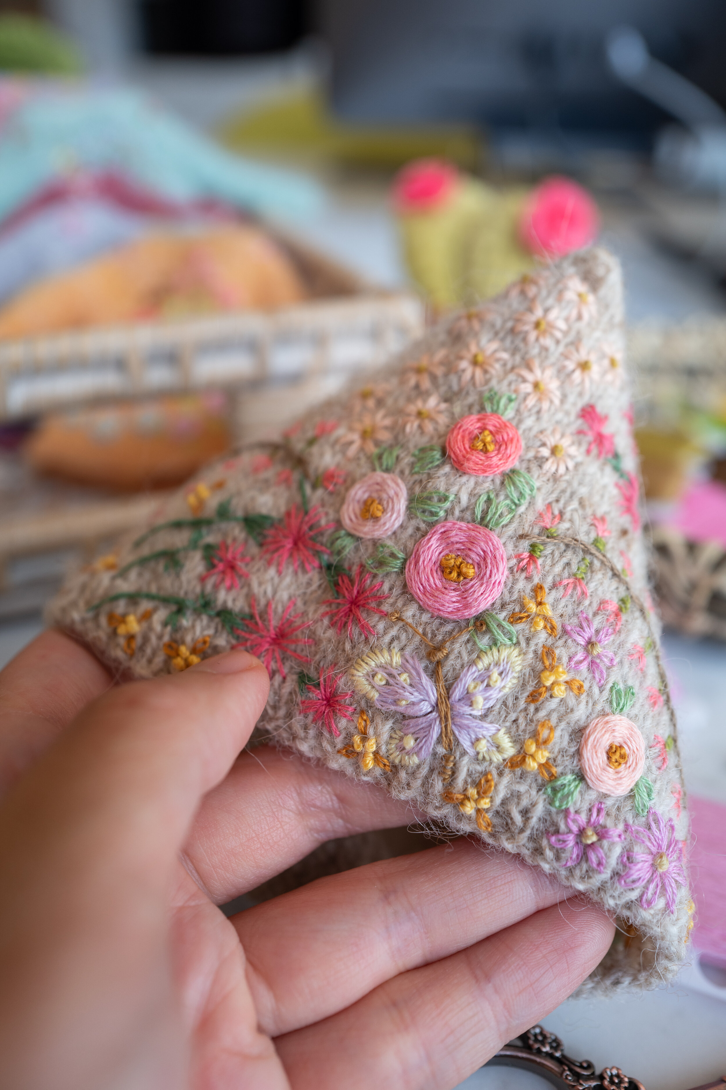 Blythe Pixie Hat- Cream