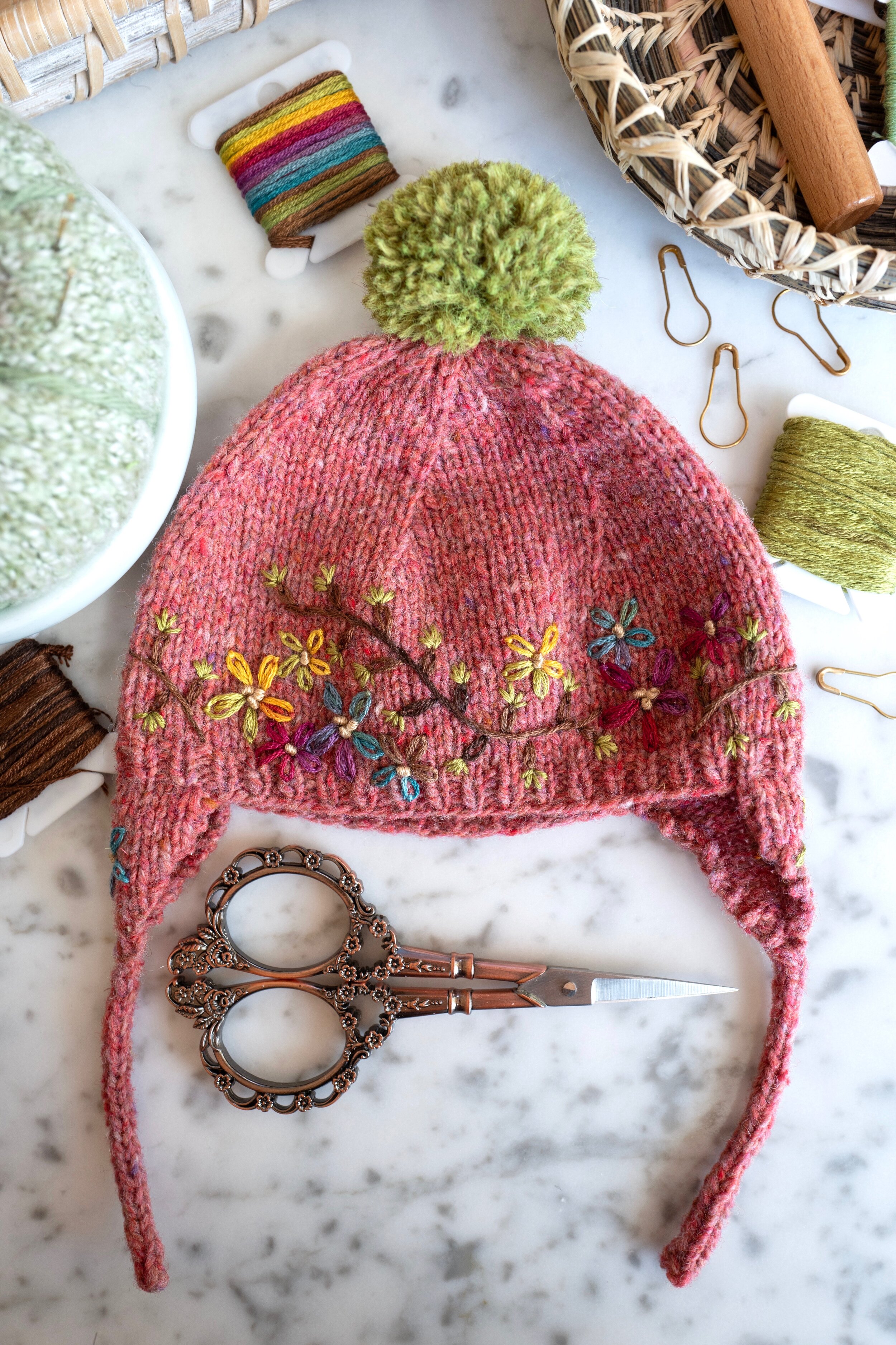 Blythe Hat- Raspberry 