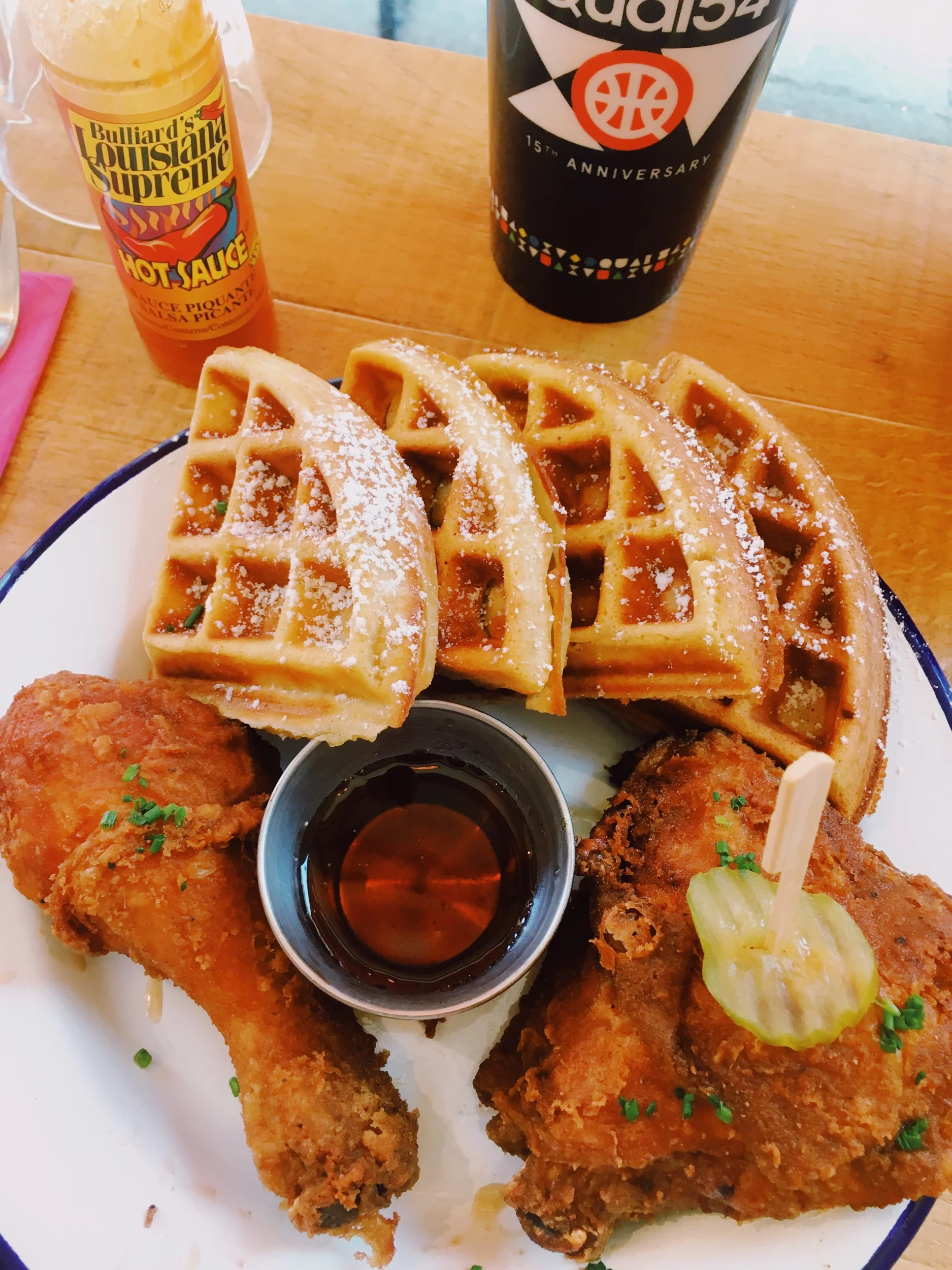 Baba Zulu in Paris, France. Chicken was incredible! The crunch was great, and it had a real fresh taste. Very impressive. 10/10