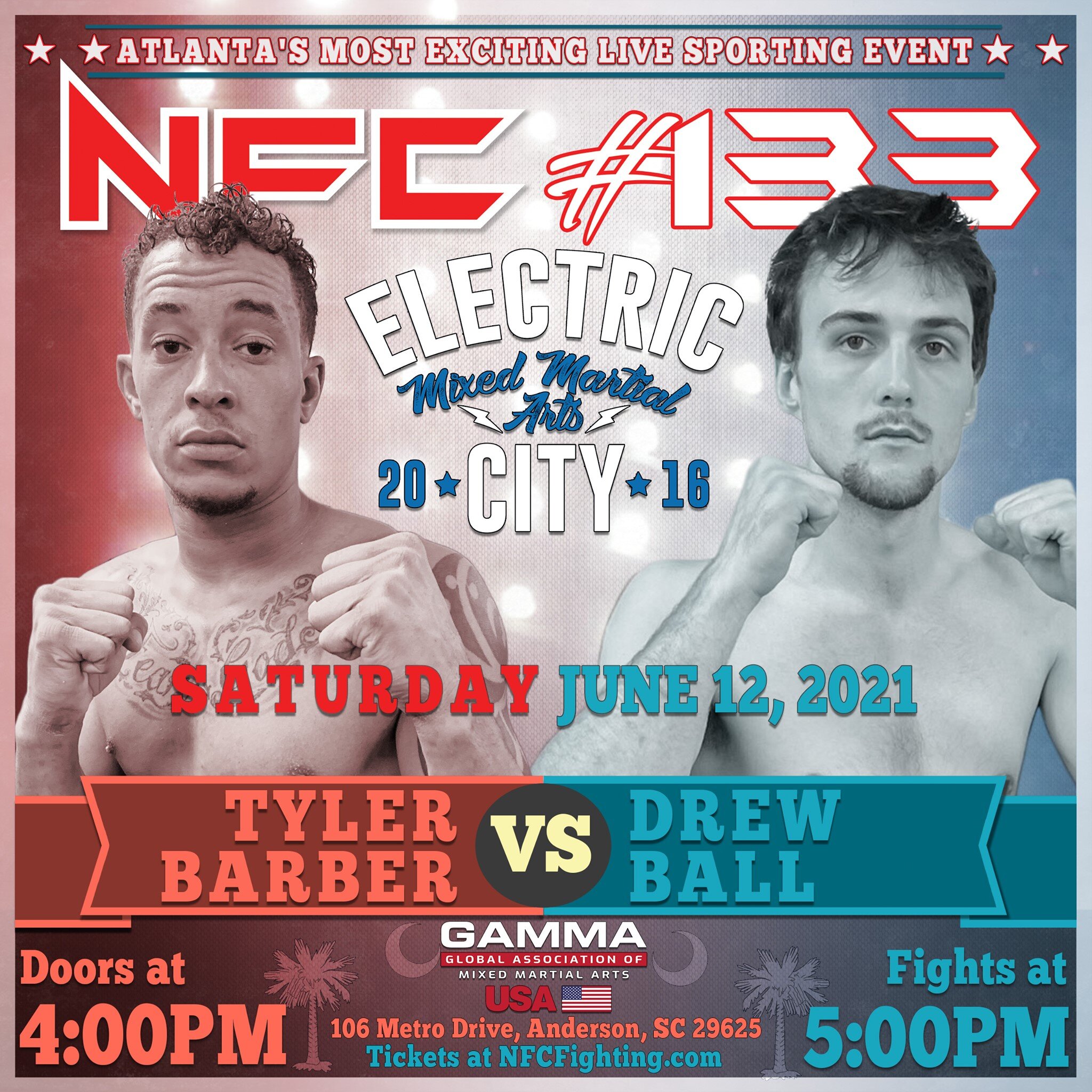Nfc Fighting Comes To Electric City Mma Saturday June 12 Nfc Fighting