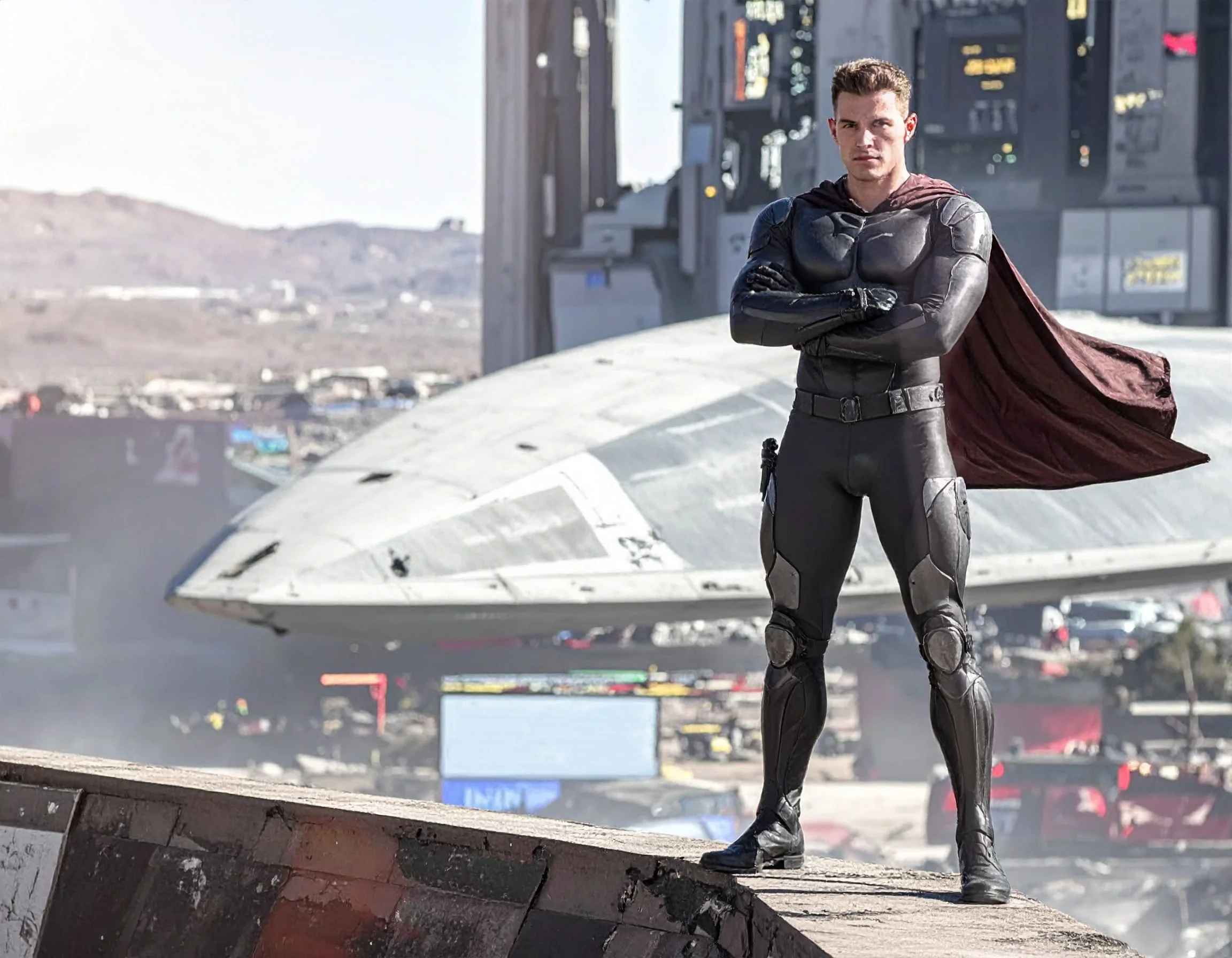 Firefly_Hyper-realistic-highly-detailed-Superhero-in-cyber-costume-with-cape-standing-on-a-bu-943225_e.jpg