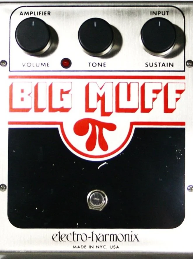 electro-harmonix BIG MUFF MADE IN NYC表記 Electro Harmonix Big Muff Made In NYC Original: Canadian
